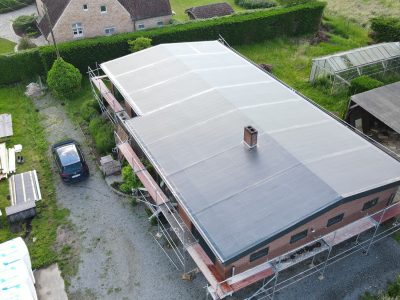 Volledig nieuw EPDM-dak
